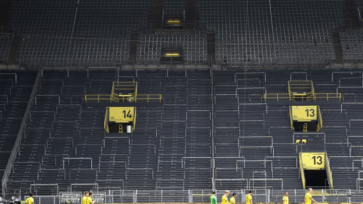 So soll es in der nächsten Saison nicht mehr aussehen: ein leerer Signal Iduna Park