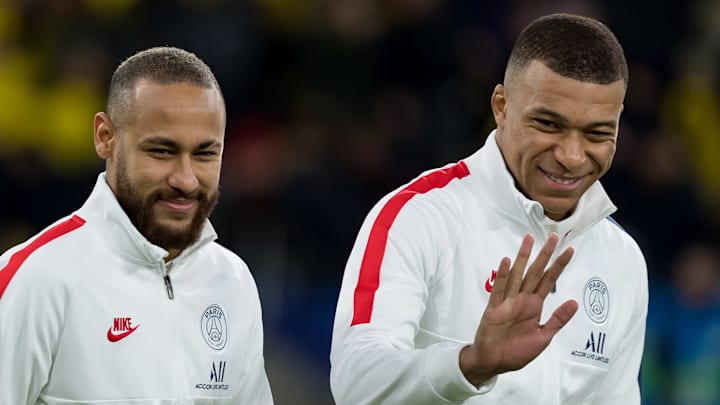 Neymar, Kylian Mbappe Neymar, Kylian Mbappe