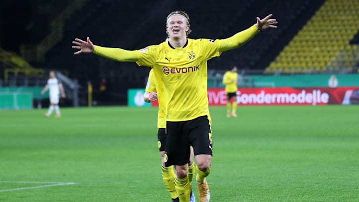 Man City Prepare to Sanction £100m Bid for Erling Haaland in the Summer Before His £66m Release ...