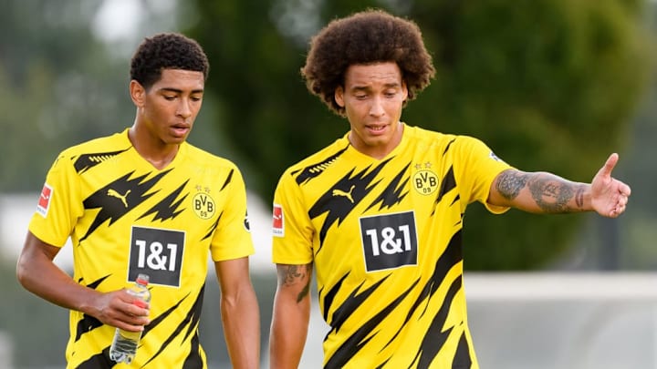 Jude Bellingham überzeugte in der Vorbereitung. Startet er im ersten Pflichtspiel direkt neben Axel Witsel?