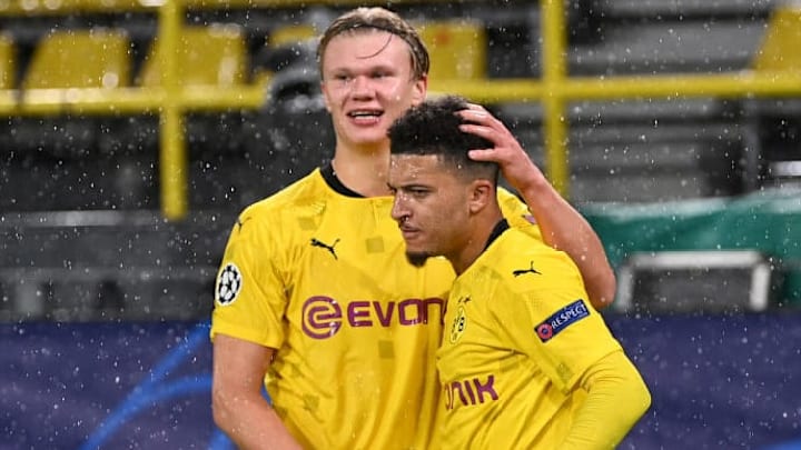 Haaland konnte unter anderem Teamkollege Sancho ausstechen