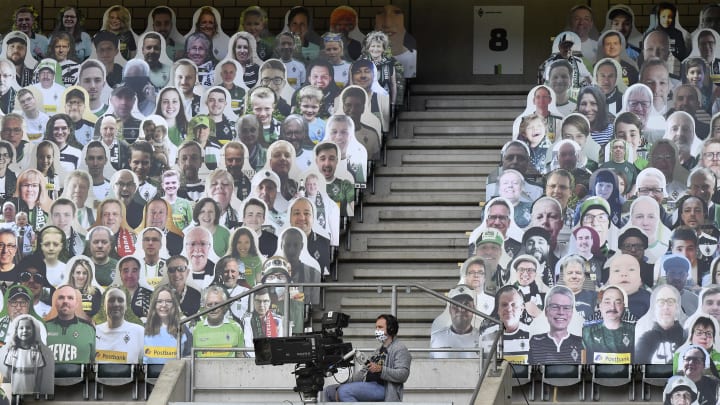 Borussia Moenchengladbach's 'fake' fans in the Bundesliga