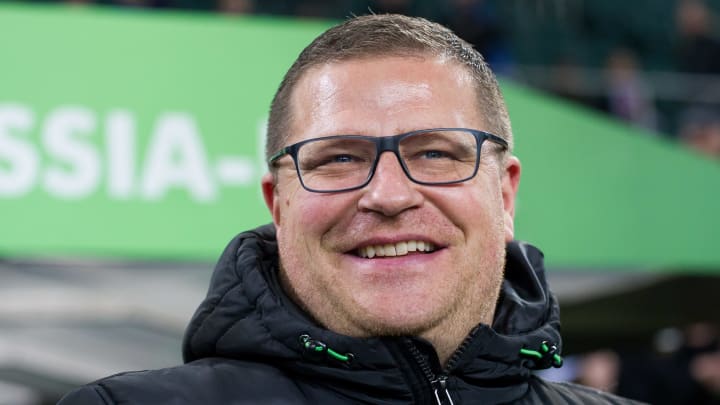 Max Eberl hatte am letzten Tag des Transfer-Fensters gute Laune!