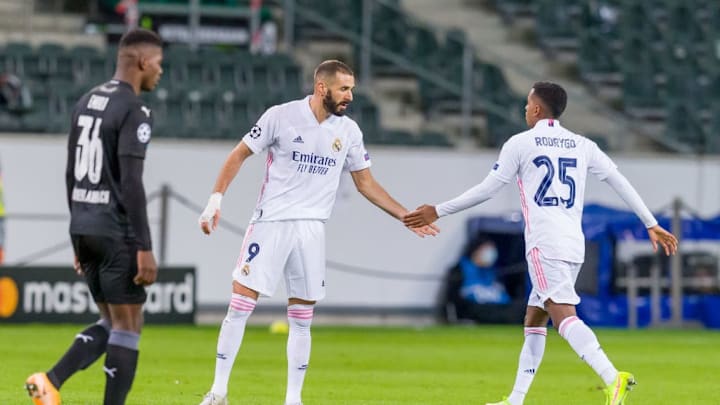 El Real Madrid empató ante el Mönchengladbach en los minutos finales