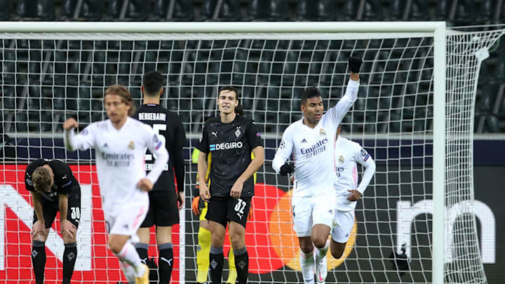 Borussia Moenchengladbach v Real Madrid: Group B - UEFA Champions League
