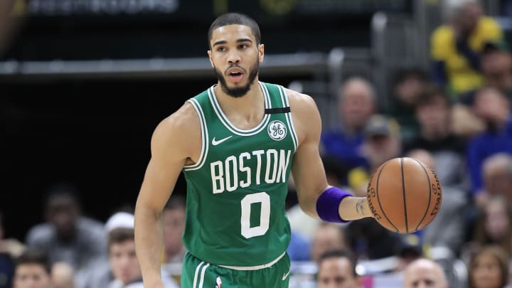 Jayson Tatum no ha podido tocar un balón durante la suspensión de la NBA