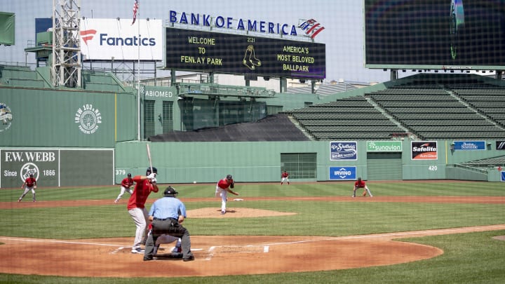 El Fenway Park está siendo ambientado rumbo a la temporada de 2020