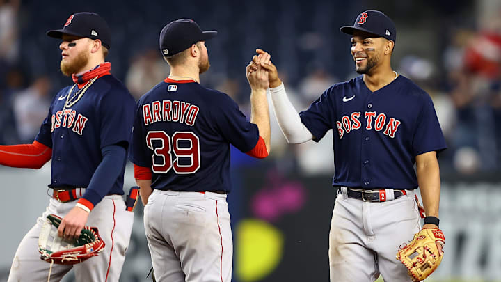 Los Medias Rojas ganaron el primero de la serie en el Yankee Stadium