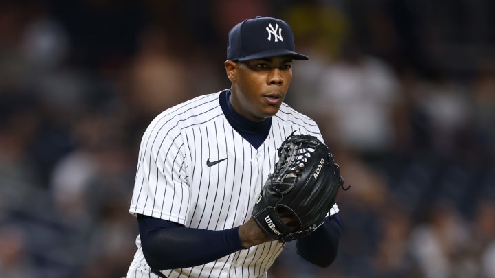 Aroldis Chapman es el cerrador estrella de los Yankees