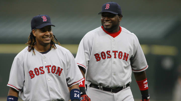 Manny Ramírez y David Ortiz están entre los líderes de jonrones en playoffs 