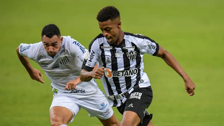 Brasileirao Series A: Atletico MG v Santos Play Behind Closed Doors Amidst the Coronavirus (COVID -