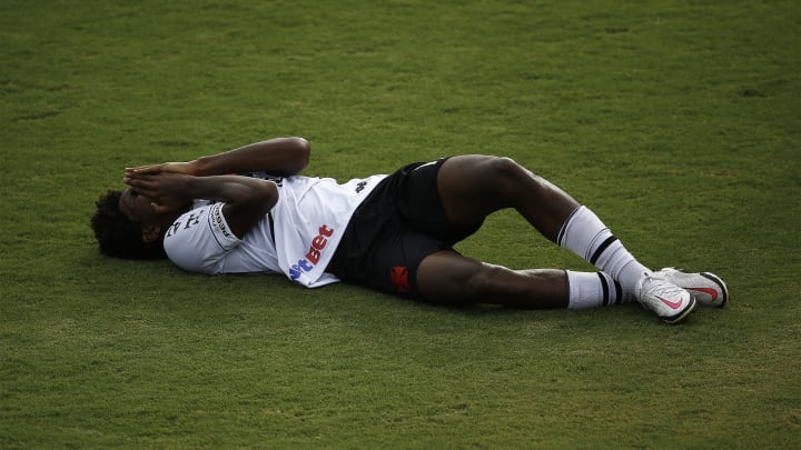 Brasileirao Series A: Vasco da Gama v Bahia Play Behind Closed Doors Amidst the Coronavirus (COVID - Brasileirao Series A: Vasco da Gama v Bahia Play Behind Closed Doors Amidst the Coronavirus (COVID -