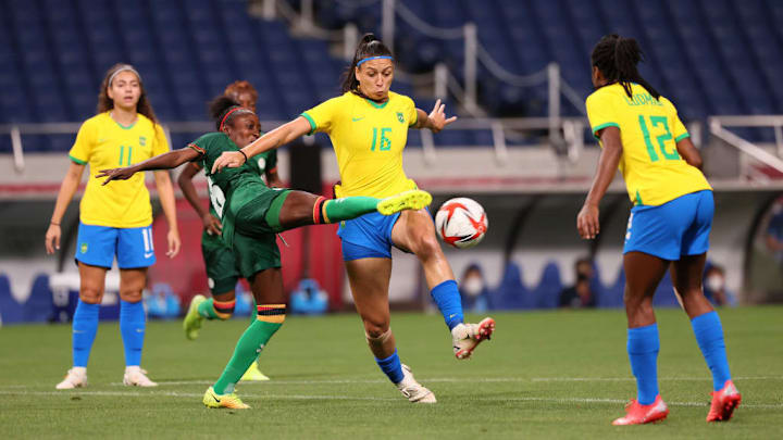 Beatriz, Margaret Belemu Pia Brasil Amistosos Argentina