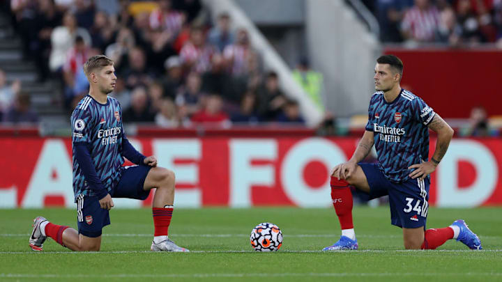 Emile Smith Rowe, Granit Xhaka