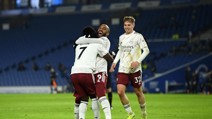 Alexandre Lacazette & Bukayo Saka