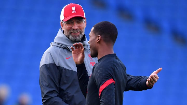 Jurgen Klopp dan Gini Wijnaldum Jurgen Klopp dan Gini Wijnaldum