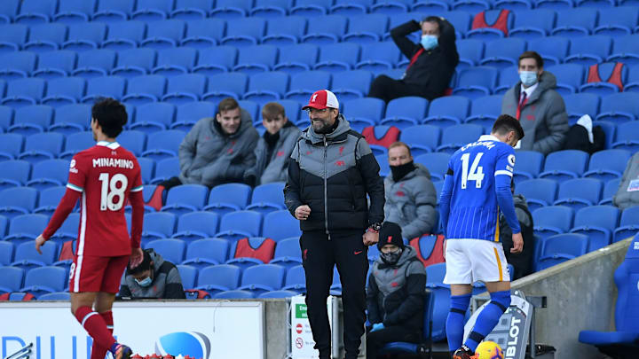 Brighton & Hove Albion v Liverpool - Premier League Brighton & Hove Albion v Liverpool - Premier League