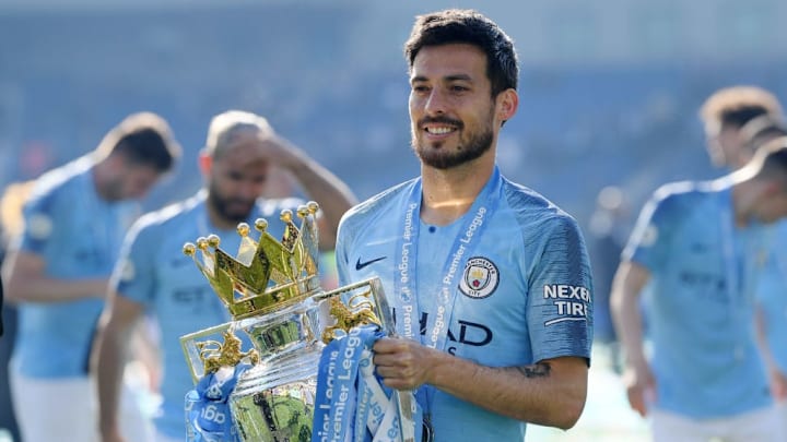 David Silva won four Premier League titles with Manchester City