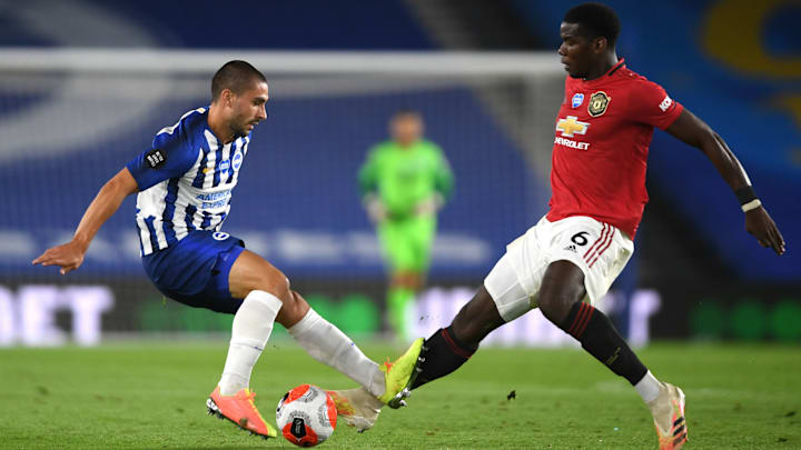 Paul Pogba, Neal Maupay Paul Pogba, Neal Maupay