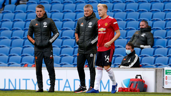 Ole Gunnar Solskjaer dan Donny van de Beek