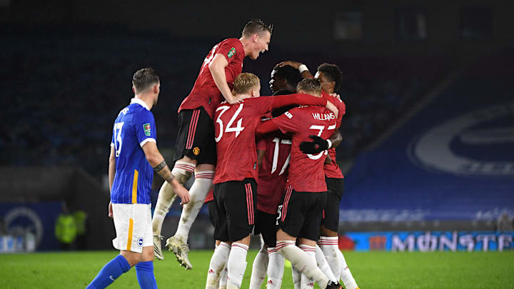 Brighton And Hove Albion v Manchester United - Carabao Cup Fourth Round Brighton And Hove Albion v Manchester United - Carabao Cup Fourth Round