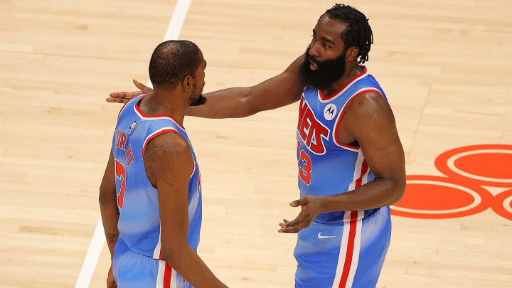 Durant y Harden disputan su primera temporada con los Brooklyn Nets