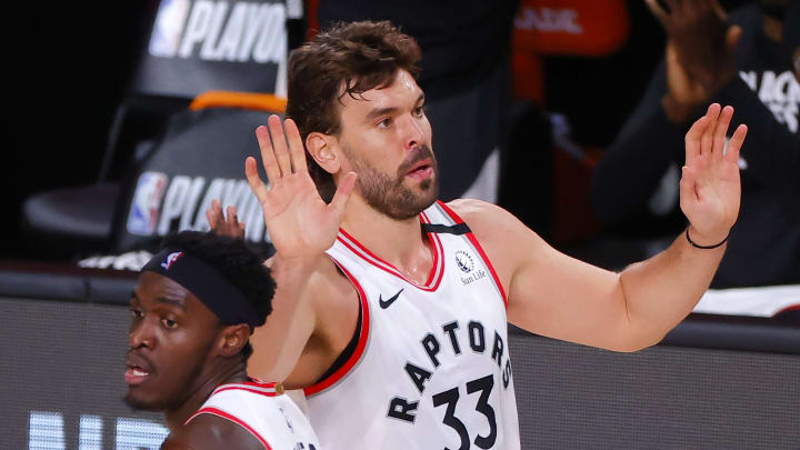 Marc Gasol terminó su contrato con los Raptors