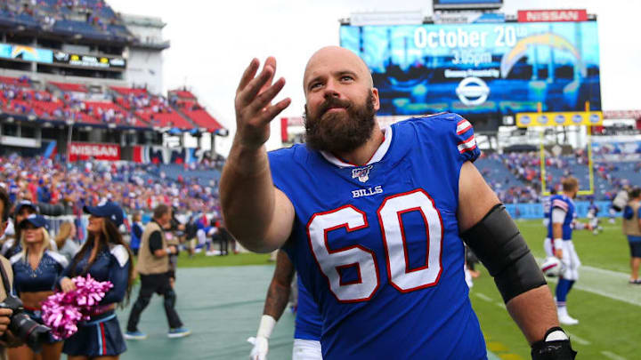 Buffalo Bills lineman Mitch Morse