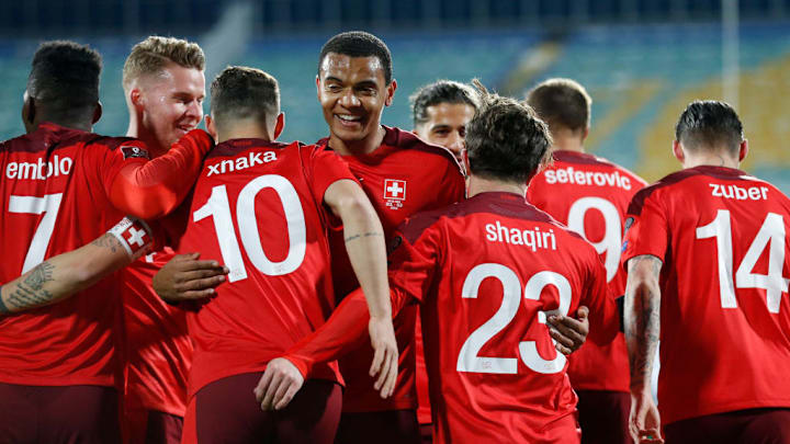 Granit Xhaka, Xherdan Shaqiri, Manuel Akanji