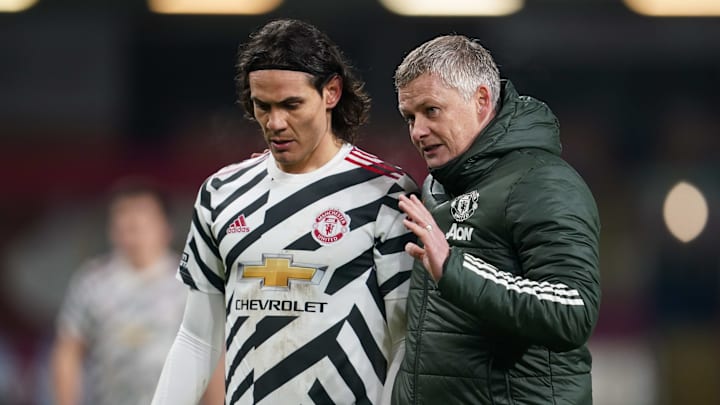 Manchester United Boss Solskjaer Hails Edinson Cavani But Admits That He Is Frustrated With The Striker At Times
