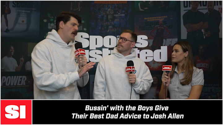 Bussin' with the Boys Give Their Best Dad Advice to Josh Allen
