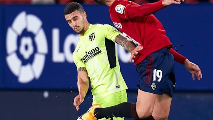 C.A. Osasuna v Atletico de Madrid - La Liga Santander
