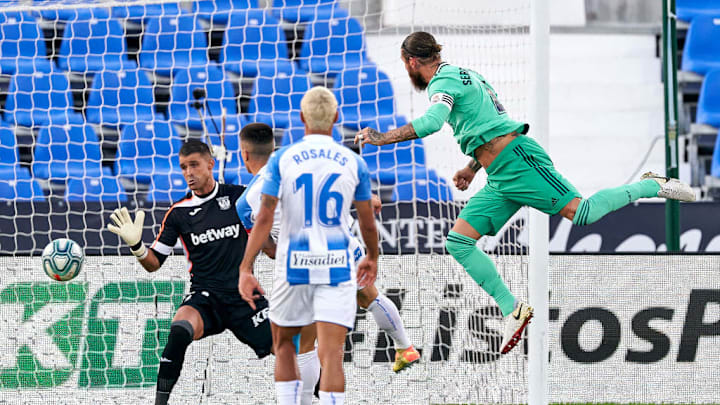 Sergio Ramos hizo el primer tanto del Real Madrid