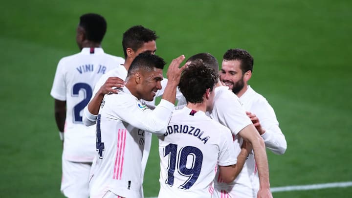 Alvaro Odriozola Karim Benzema Real Madrid Real Bétis LaLiga