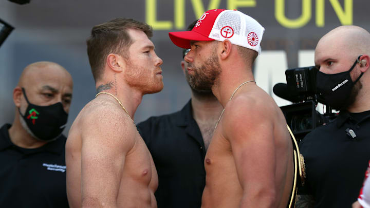 Canelo y Saunders se miden en el ring este sábado en Texas