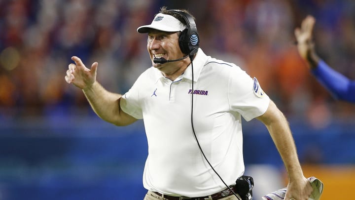 Florida head coach Dan Mullen is having some trouble recruiting running backs.