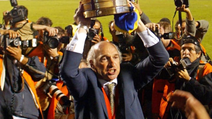 Carlos Bianchi, campeón con Vélez y Boca