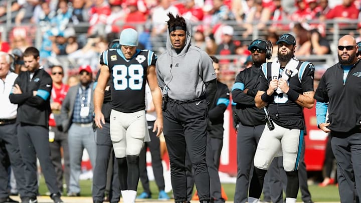 Carolina Panthers QB Cam Newton's health remains in question.