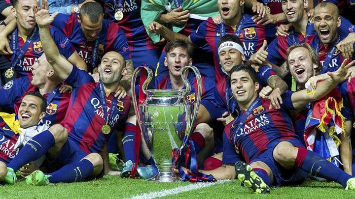 Las vitrinas de Luis Suárez están llenas de títulos como blaugrana