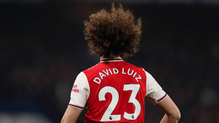 David Luiz sous le maillot des Gunners 
