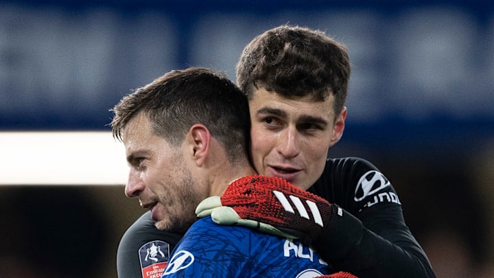 Cesar Azpilicueta & Kepa Arrizabalaga