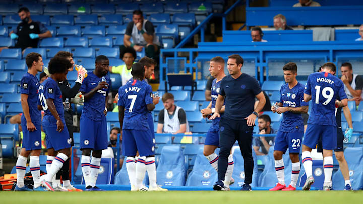 Frank Lampard puji performa para pemain Chelsea saat kalahkan Manchester City Frank Lampard puji performa para pemain Chelsea saat kalahkan Manchester City