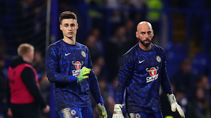 Kepa Arrizabalaga & Willy Caballero // Chelsea Kepa Arrizabalaga & Willy Caballero // Chelsea