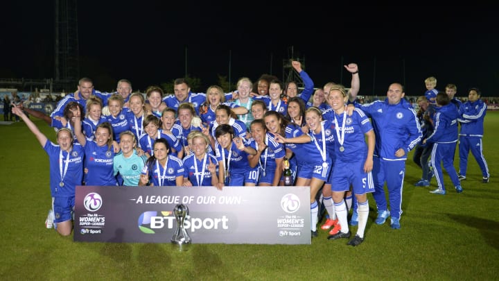 Chelsea have been crowed WSL champions more than any other team