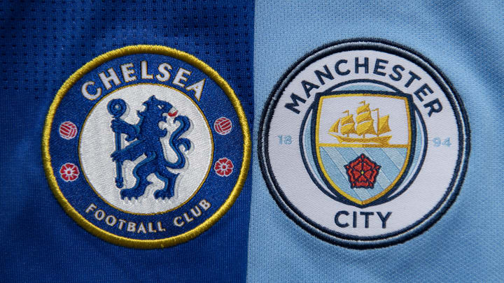 Chelsea and Manchester City Club Crests