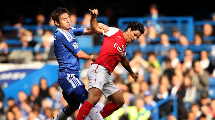 Arteta y Lampard se verán las caras en el Boxing Day