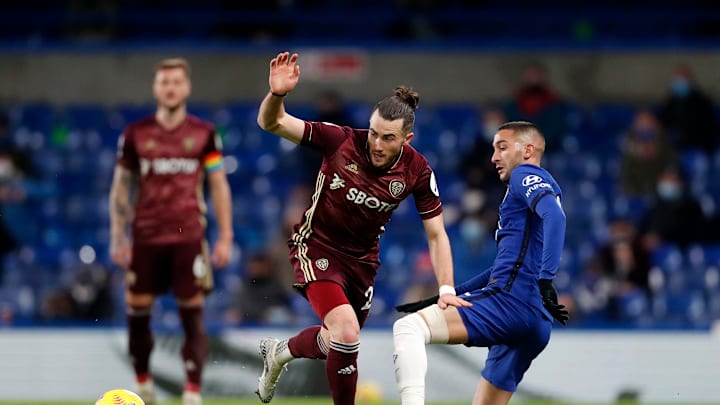 Hakim Ziyech harus digantikan Christian Pulisic pada menit ke-30 saat melawan Leeds United