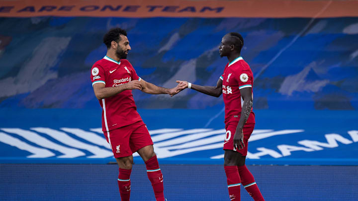 Mohamed Salah dan Sadio Mane