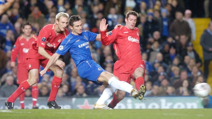 Chelsea v Liverpool UEFA Champions League at Stamford Bridge 2005 Chelsea v Liverpool UEFA Champions League at Stamford Bridge 2005