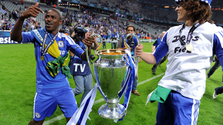 Chelsea's Brazilian defender David Luiz 